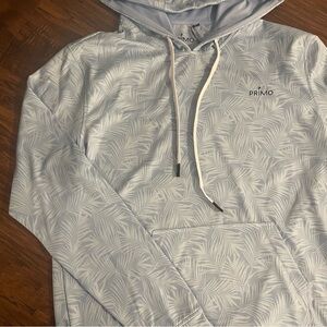NWT Primo Hawaiian Print Golf Lightweight Hoodie Medium